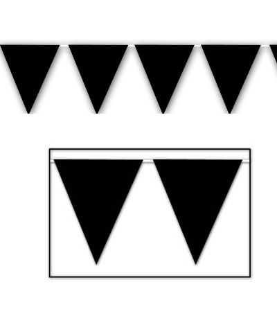 All Weather Bunting Flags – Black