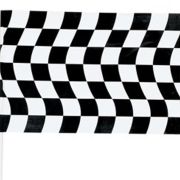 Black & White Checkered Flag Jumbo
