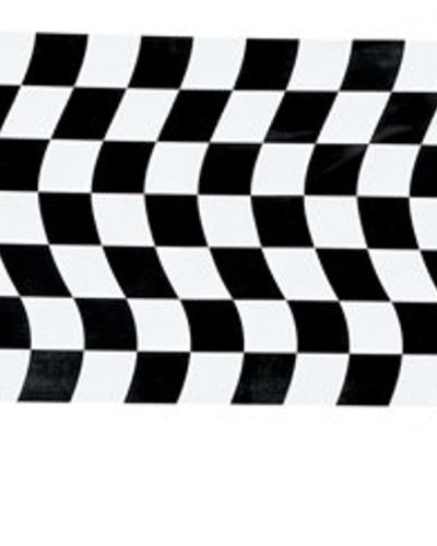 Black & White Checkered Flag Jumbo