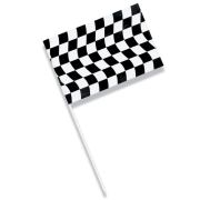 Black & White Checkered Flag Jumbo
