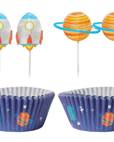 Blast Off Cupcake Decorating Kit