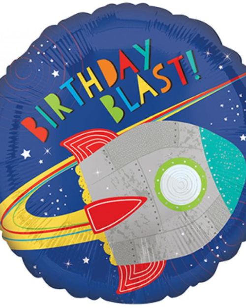 Blast Off Foil Balloon