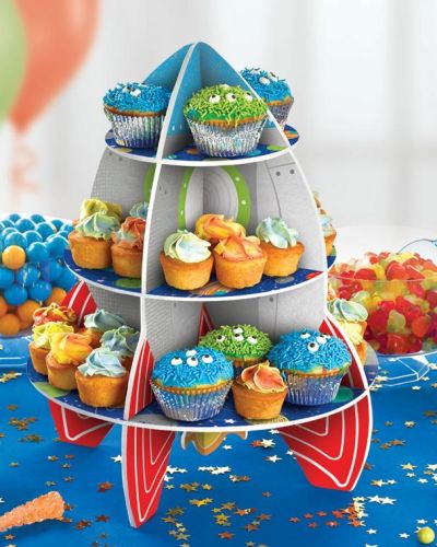 Blast Off Rocket Treat Stand