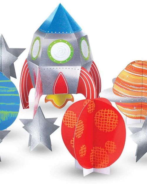 Blast Off Table Decorating Kit