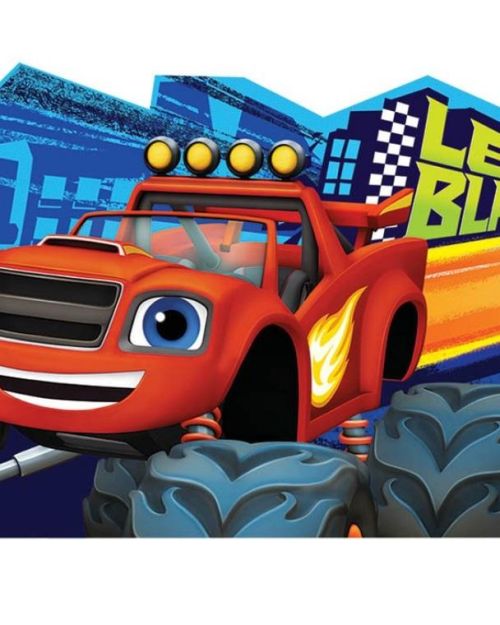 Blaze & the Monster Machines Invites – 8pk