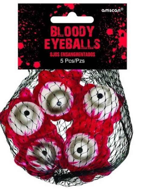 Bloody Asylum Eyeballs 5pk