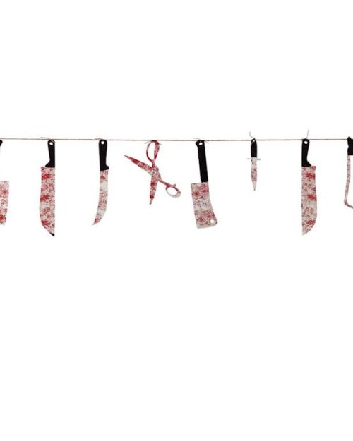 Bloody Weapons Hanging Garland