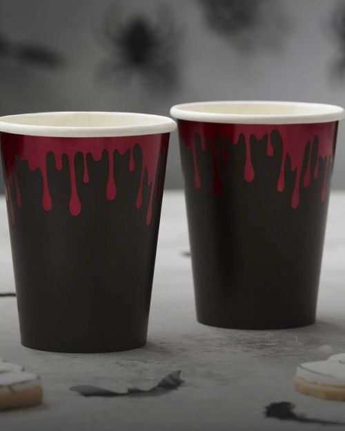 Blood Drip Cups 8pk
