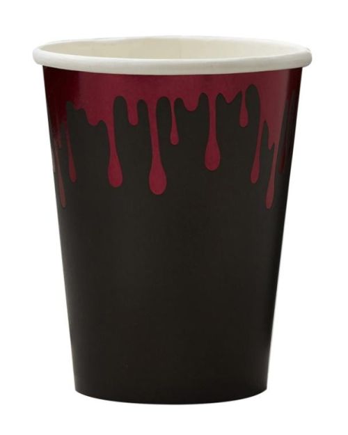 Blood Drip Cups 8pk