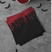 Blood Drip Lunch Napkins 16pk