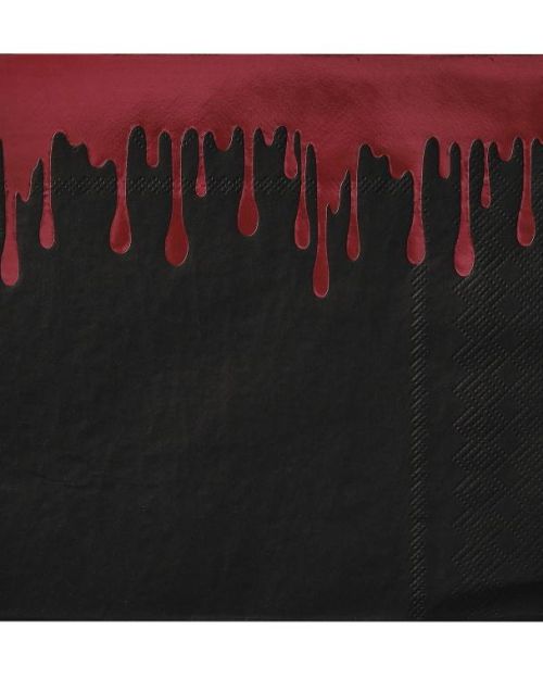 Blood Drip Lunch Napkins 16pk