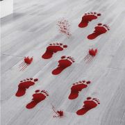 Bloody Footprints Floor Stickers
