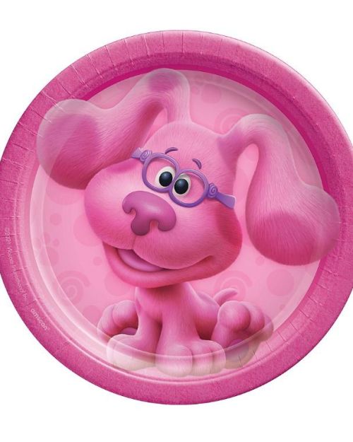 Blue’s Clues Lunch Plates Pink 8pk