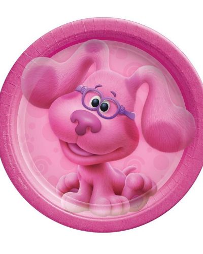 Blue’s Clues Lunch Plates Pink 8pk