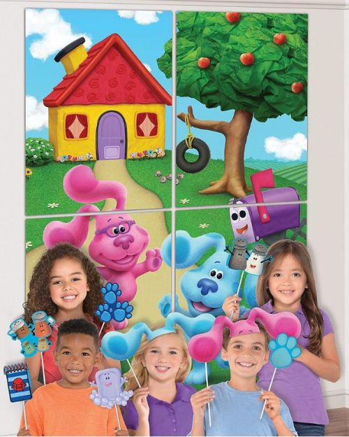 Blue’s Clues Scene Setter & Photo Props