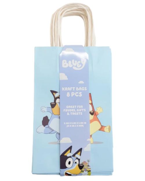 Bluey Paper Treat Bags 8pk
