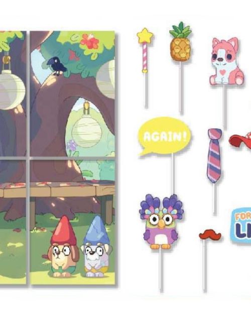 Bluey Scene Setter with Photo Props