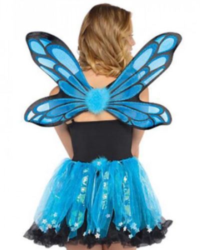 Blue Sparkle Fairy Costume Kit – Adult