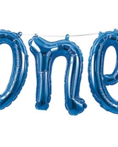 Foil Balloon Kit – Blue One