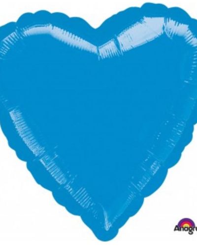 Heart Shaped Foil Balloon – Blue