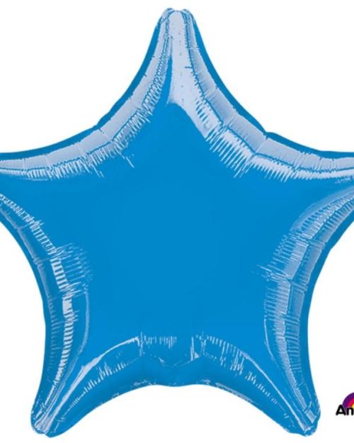 Star Shaped Foil Balloon – Blue