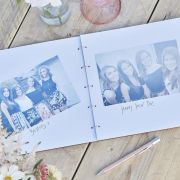 Boho Floral Team Bride Guest Book