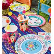 Boho Floral Plates 12pk