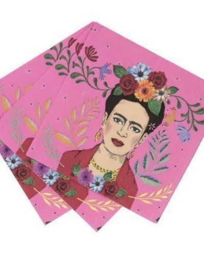 Boho Frida Beverage Napkins 20pk