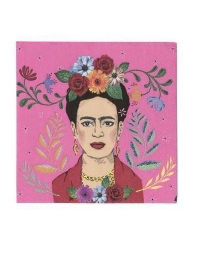Boho Frida Beverage Napkins 20pk