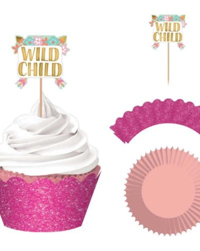 Boho Girl Cupcake Kit