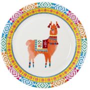 Boho Llama Plates 8pk