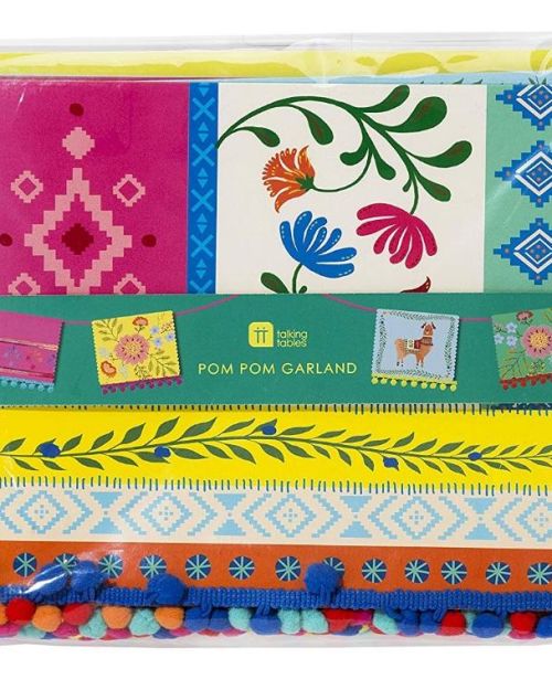 Boho Pom Pom Garland