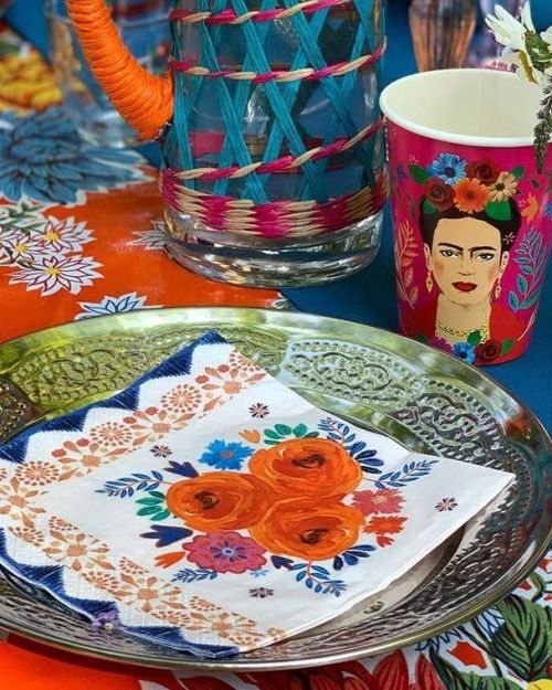 Boho Spice Floral Napkins 20pk