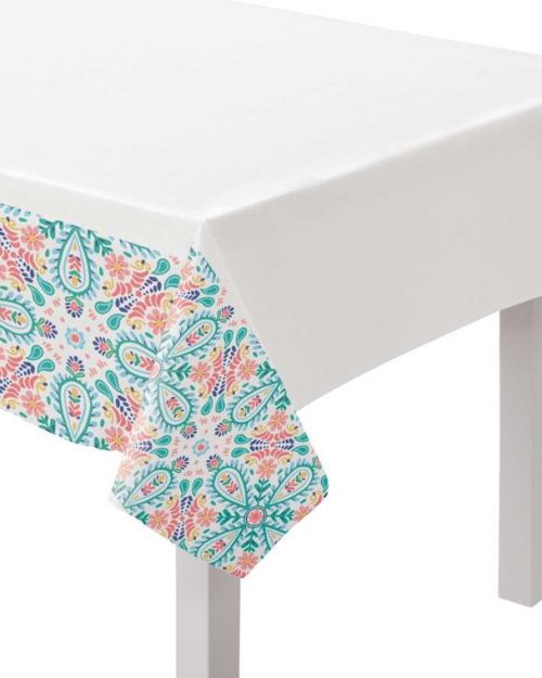 Boho Vibes Fabric Tablecover