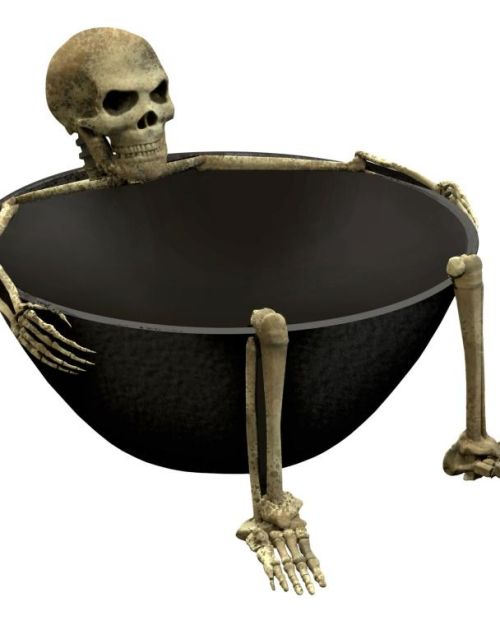 Boneyard Skeleton Bowl