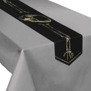 Boneyard Skeleton Table Runner
