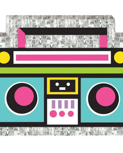 Awesome 80s Mini Pinata Decoration