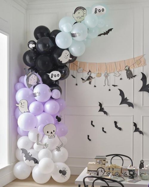 Boo Crew Balloon Arch with Characters