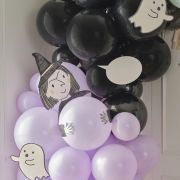 Boo Crew Balloon Arch with Characters