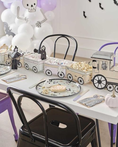 Boo Crew Ghost Train Treat Stand