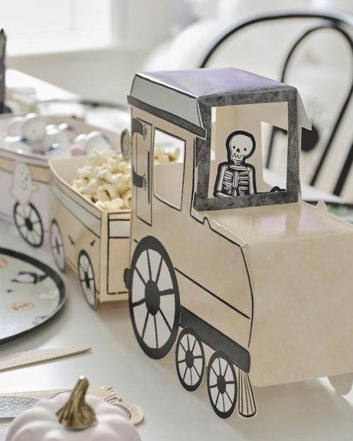 Boo Crew Ghost Train Treat Stand