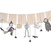 Boo Crew Halloween Bunting & Fringe Garland