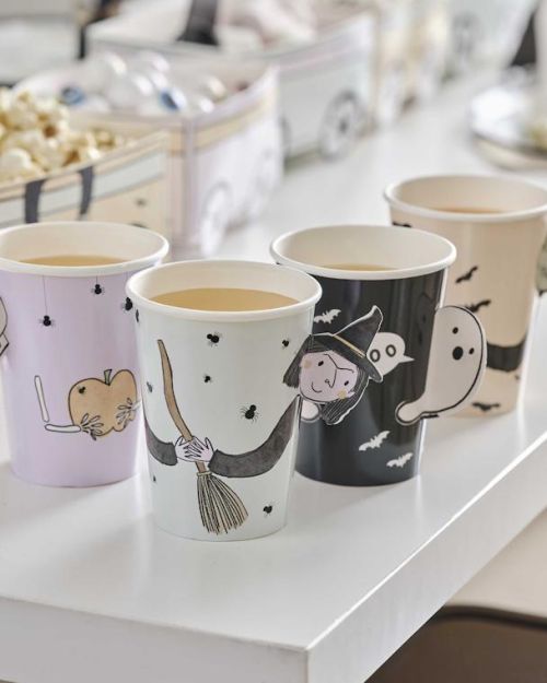 Boo Crew Halloween Character Cups 8pk