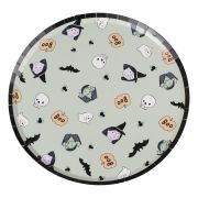 Boo Crew Vampire & Witch Plates 8pk