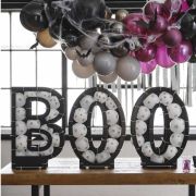 BOO Halloween Balloon Mosaic Stand