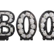 BOO Halloween Balloon Mosaic Stand