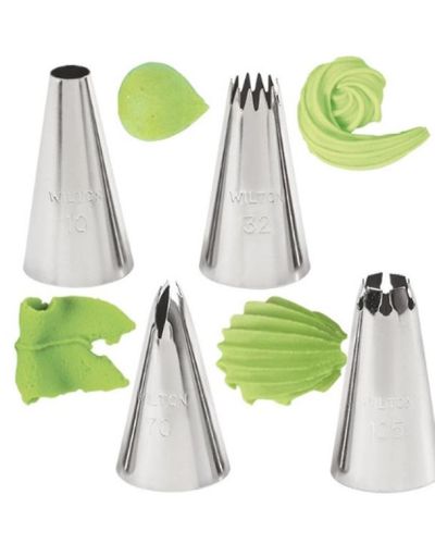 Wilton 4 pce Borders Tip Set