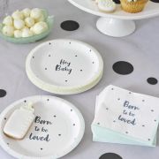Born To Be Loved Plates 12pk