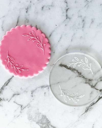 Debosser Stamp – Botanical Frame