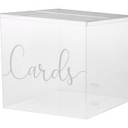 Botanical Wedding Acrylic Card Box